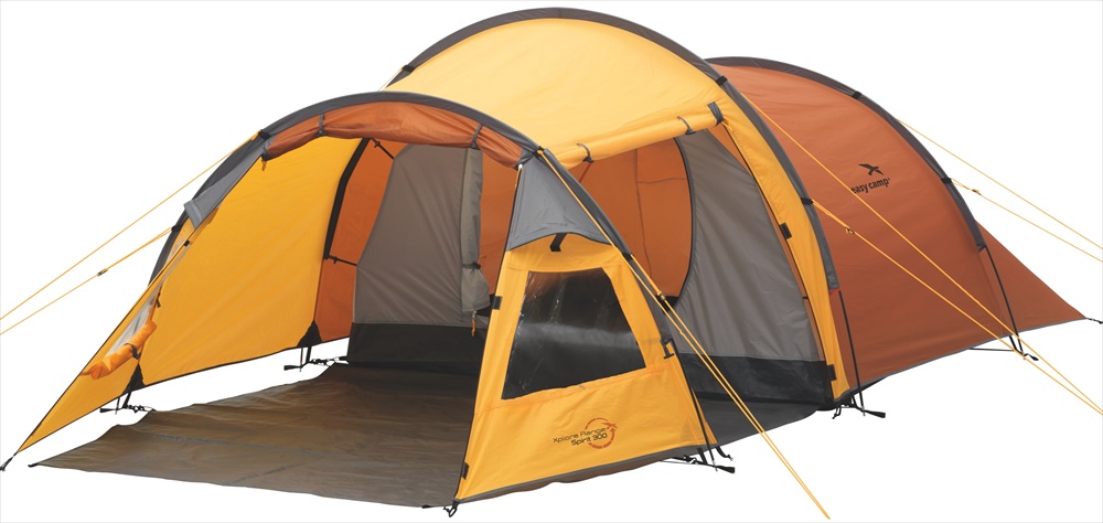 Easy Camp Spirit 300 - Tunneltent - 3-Persoons - Oranje